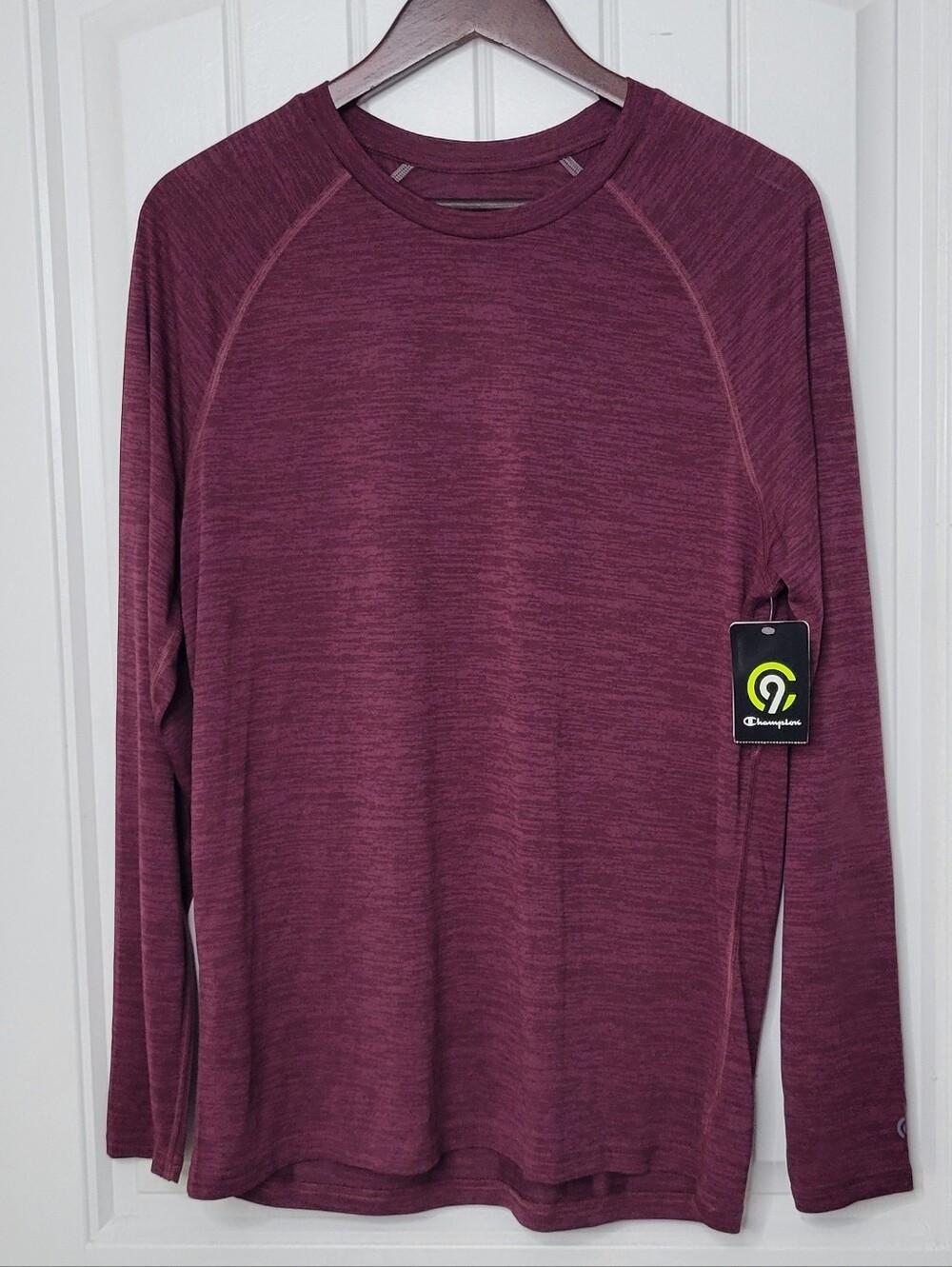 C9 by Champion Long-Sleeve Performance Tee - Plum Heather